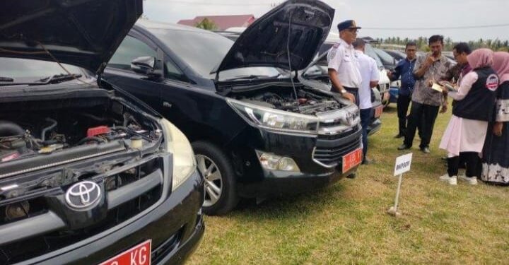 BPK Aceh Memeriksa Kenderaan Dinas Pemerintah Kabupaten Aceh Utara