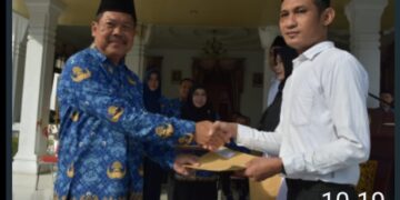 Pengambilan Sumpah Dan Penyerahan SK Pengangkatan Pegawai Pemerintah Dengan Perjanjian Kerja Formasi Tahun 2023