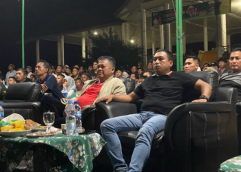 PJ. BUPATI ASRA NOBAR SEMIFINAL AFC U-23 BERSAMA FORKOPIMDA DAN MASYARAKAT