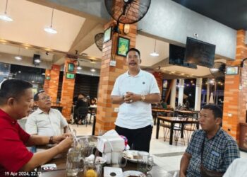 Danki Brimob Kompi 2 Aceh Timur Gelar Acara Halal Bi Halal Bersama Insan Pers Di Cafe Merdeka