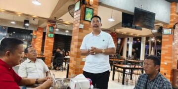 Danki Brimob Kompi 2 Aceh Timur Gelar Acara Halal Bi Halal Bersama Insan Pers Di Cafe Merdeka