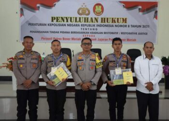 Wujudkan Polisi Yang Presisi, Polres Bener Meriah Laksanakan Kegiatan Penyuluhan Hukum