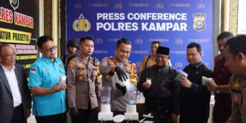 Kapolres Kampar Minta Kerjasama Ninik Mamak Untuk Membasmi Narkoba di Kampar