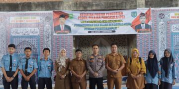 Polres Kampar Dan SMK N 1 Bangkinang Edukasi Siswa Agar Cakap Bersosial Media