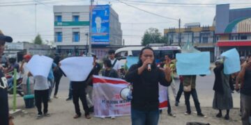 Leasing FIF Aceh Tamiang Dihadang Demonstrasi Garang