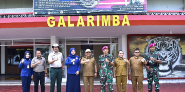 TINGKATKAN KOMPETENSI, 90 PETUGAS DAMKAR ACEH TAMIANG IKUT DIKLAT KUALIFIKASI I DAMKAR