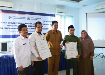 GELAR SOSIALISASI SURVEI KEUANGAN DESA DAN POTENSI DESA, KAMPUNG KESEHATAN DINOBATKAN JADI “DESA CANTIK” ACEH TAMIANG