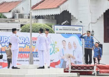 Pj Bupati Bireuen Aulia Sofyan Menjadi Inspektur Upacara Hardiknas Tahun 2024