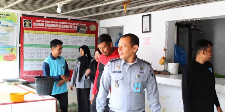 Rutan Kelas IIB Sigli Terima Kunjungan Monev Dari PPL Kanwil Kemenkumham Aceh