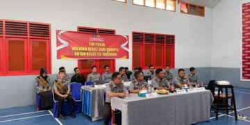 Rutan Takengon Mengikuti Desk Evaluasi WBK Oleh Inspektorat Jenderal Kemenkumham