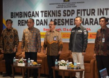 Tingkatkan Kompetensi Petugas, Rutan Sigli Ikuti Bimtek SDP