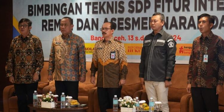 Tingkatkan Kompetensi Petugas, Rutan Sigli Ikuti Bimtek SDP