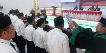 Pj Bupati Bireuen Aulia Sofyan Harapkan PPK 17 Kecamatan Baru Dilantik Menjaga Netralitas