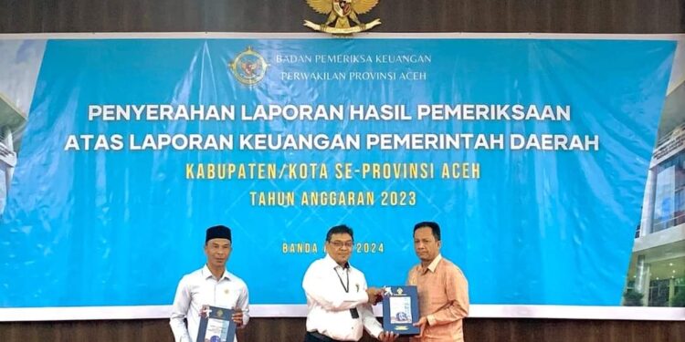 Pemkab Bireuen Raih WTP Dari BPK RI Ke 10 Kali Berturut-Turut
