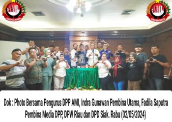 Resmi, Alex cowboy Ditunjuk Sebagai Ketua Harian dan Penanggungjawab Pengukuhan Dan Pelantikan AMI