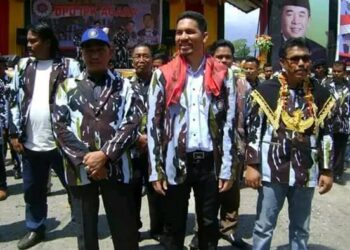 IPK Meyambut Kedatangan Dr Pandi Sikel Balon Bupati Agara Dari Kota Medan