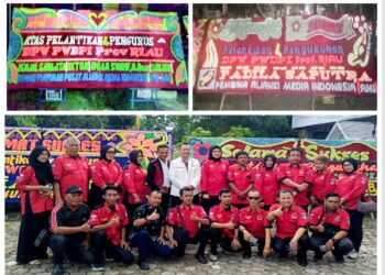 Ismail Sarlata Ketum AMI Mengucapkan Selamat Pengukuhan Dan Pelantikan DPW PWDPI