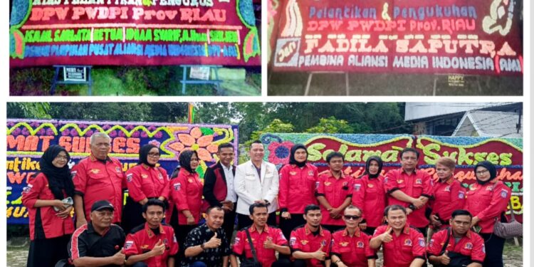 Ismail Sarlata Ketum AMI Mengucapkan Selamat Pengukuhan Dan Pelantikan DPW PWDPI