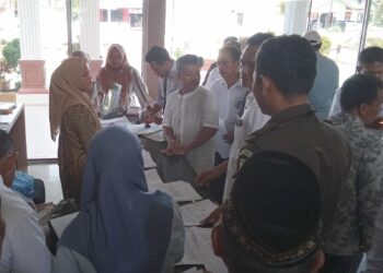 Teken MOU, Kejari Dampingi Pengawalan Penggunaan Dana Desa 2024 Se -Kabupaten Aceh Singkil 