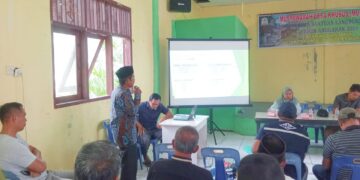 Pemdes Dan BPKAM Gelar Rapat Finalisasi Penerimaan BLT Warga Pulo Sarok 2024