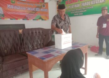 Dusun Ginasing Boyong Kursi Ketua BPK Kampong Panji
