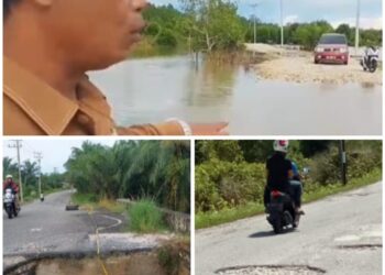 Sejumlah Ruas Jalan Provinsi Di Aceh Singkil Kondisinya Rusak Berat