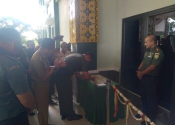 Peresmian Satuan Komando Distrik Militer 0418 Kota Palembang 