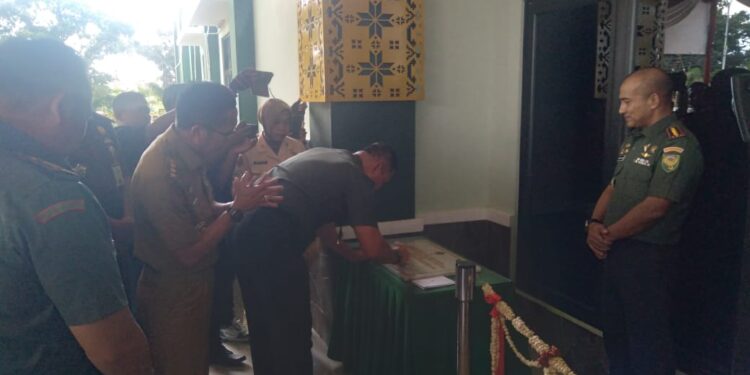 Peresmian Satuan Komando Distrik Militer 0418 Kota Palembang