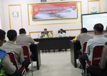 Buka Penyuluhan Hukum, Kapolres Dody Indra Eka Putra : Tegaskan Netralitas Polri Pada Pemilukada 2024