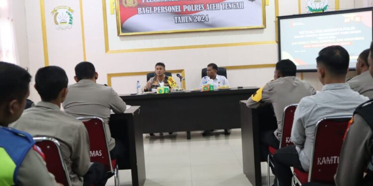 Buka Penyuluhan Hukum, Kapolres Dody Indra Eka Putra : Tegaskan Netralitas Polri Pada Pemilukada 2024