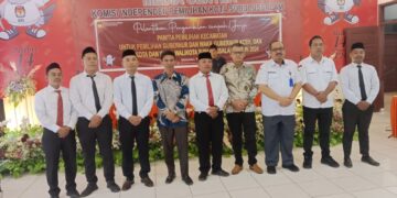 KIP Kota Subulussalam Lantik PPK Untuk Sukseskan Pilkada Tahun 2024