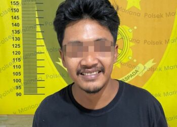 Polsek Mariana Amankan DPO Pelaku Pencurian Buah Tandan Sawit Di PT HBI
