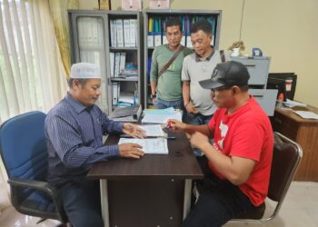 Organisasi Pers Persatuan Wartawan Langsa Menerima Laporan Keberadaan Organisasi dari Kesbangpol