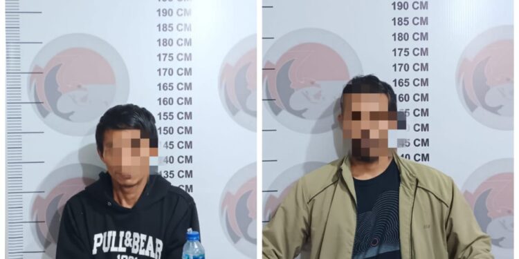Satresnarkoba Polres Bener Meriah Mengamankan Dua Orang Timang Gajah Penyalahgunaan Sabu