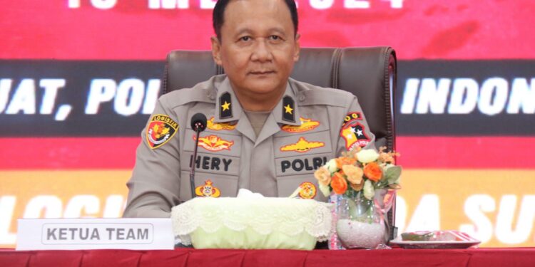 Optimalkan Aplikasi “Siada Baja”, Karo Ada Slog Polri Brigjen Hery Santoso Kunjungi Polda Sumsel