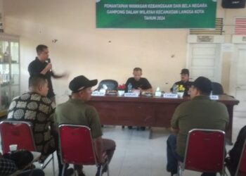 Sosialisasi Wawasan Kebangsaan Dan Bela Negara Di Kecamatan Langsa Kota