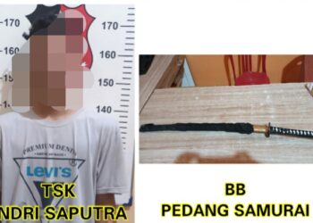 Pelaku Penganiayaan Terhadap Mertua Sendiri Berhasil Diamankan Polsek Muara Telang 