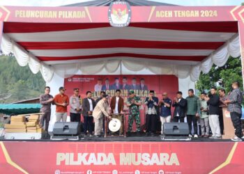 Kapolres Hadiri Peluncuran Pemilihan Bupati Dan Wakil Bupati Aceh Tengah Tahun 2024