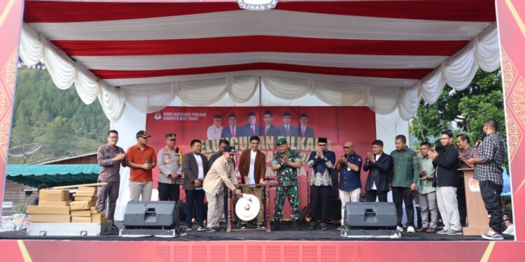 Kapolres Hadiri Peluncuran Pemilihan Bupati Dan Wakil Bupati Aceh Tengah Tahun 2024