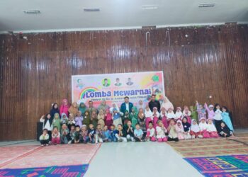 STIT Al Washliyah Aceh Tengah Mengadakan Perlombaan Mewarnai