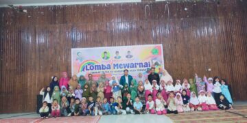 STIT Al Washliyah Aceh Tengah Mengadakan Perlombaan Mewarnai