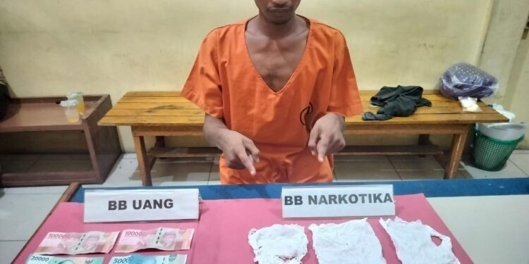 Lagi, Polsek Kampar Kiri Hilir Tangkap Penyalahgunaan Narkoba Berat 9.79 Gram