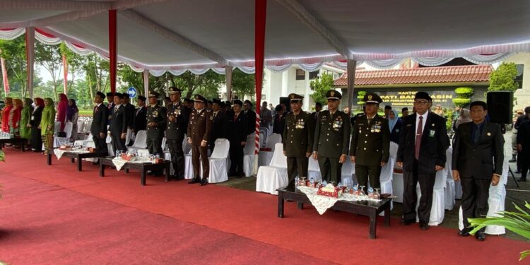 Kapolres Banyuasin Hadir Upacara Hari Kebangkitan Nasional