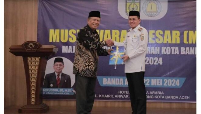 Terpilih Secara Aklamasi, Salman Ishak Kembali Pimpin MPD Kota Banda Aceh