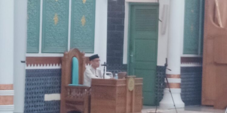 Ceramah Ba’da Maghrib Di Mesjid Baiturrahman Banda Aceh “Berkurban 1 Ekor Kambing Untuk Satu Keluarga”