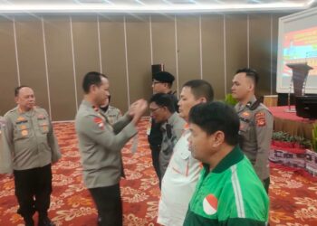 Wakapolda Sumsel M Zulkarnain Membuka Rakernis Sinergitas Mitra Kamtibmas Pencegahan Kriminalitas Dan Mitigasi Bencana