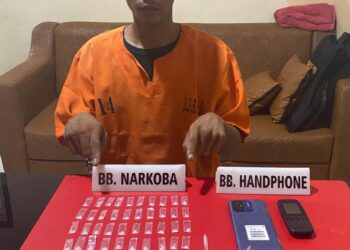 Tim Ojoloyo Tangkap Pelaku Narkoba di Desa Siabu, 44 Paket Sabu-sabu Ikut Diamankan