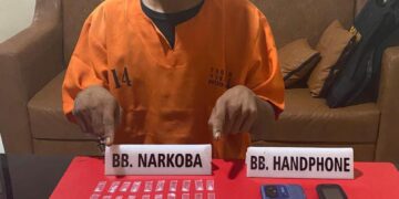 Tim Ojoloyo Tangkap Pelaku Narkoba di Desa Siabu, 44 Paket Sabu-sabu Ikut Diamankan