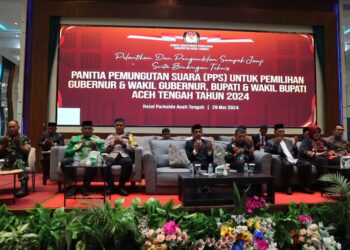 Kapolres Hadiri Pelantikan Dan Bimbingan Teknis PPS Kabupaten Setempat