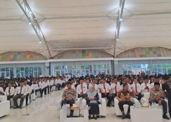 Wakapolres Banyuasin Andriansyah Hadiri Pelantikan PPS Se- Kabupaten Banyuasin